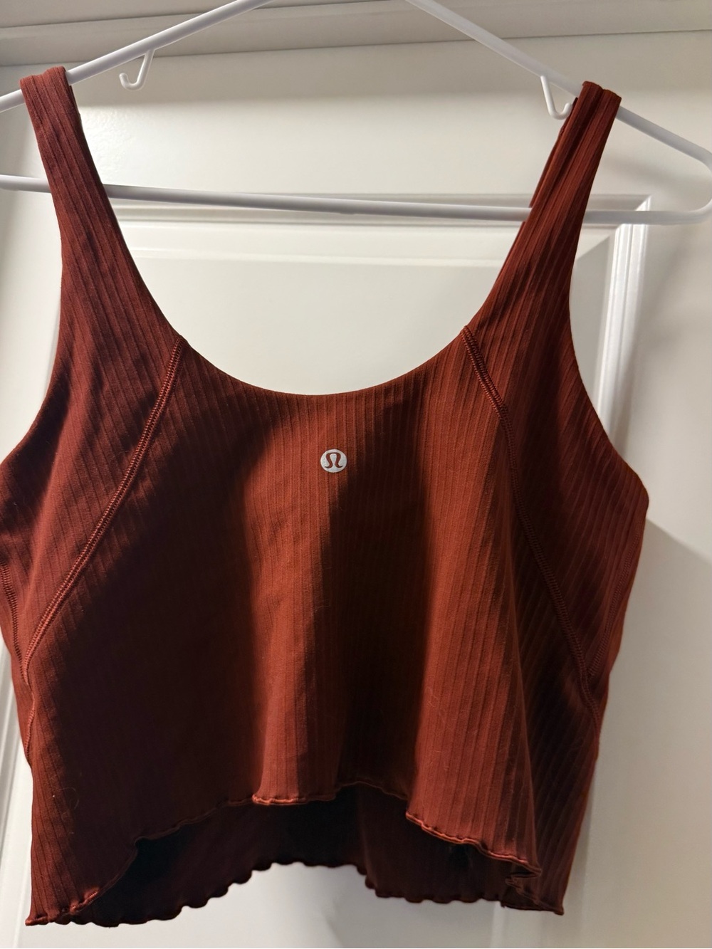 lululemon athletica Lettuce-Hem Tank Top - Cranberry Charm - Picture 2 of 3